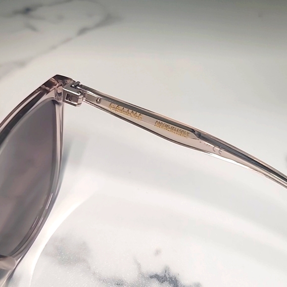 Authentic Stylish Celine Clear Flame Sunglasses - Picture 9 of 10